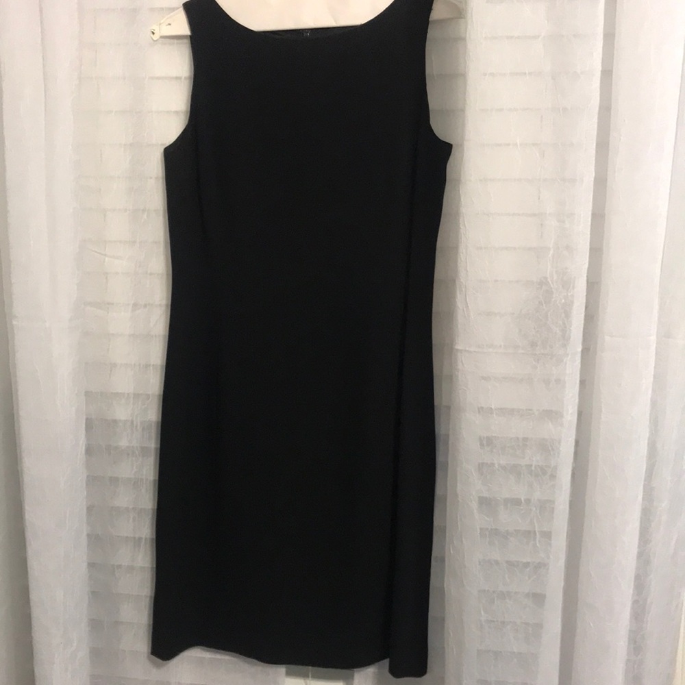 Classic black sheath dress